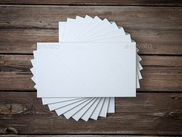 Blank deals business cards